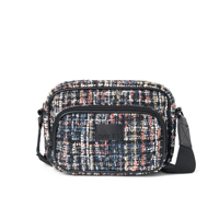 DAY ET Crossbody Eclectic Bouclé SB S Sort Quilt 1