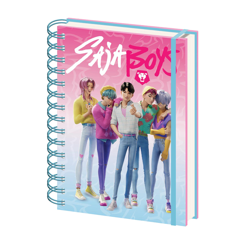 KPop Demon Hunters Notesbog Kpop Demon Hunters Lyserød 1