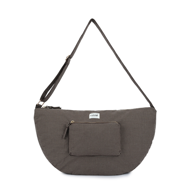 Conmé Midjeväska Ella XLpetit check Brun/beige 1