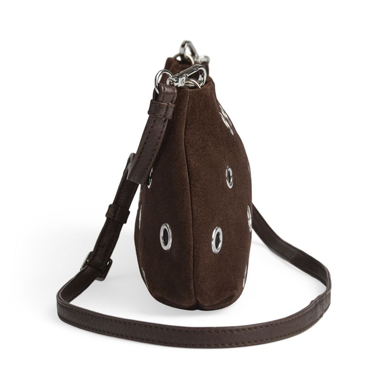MARKBERG Crossbody EssieMBG Suede Sort/Brun 5