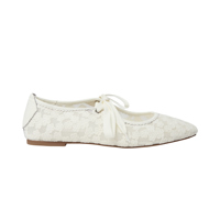 Sofie Schnoor Ballerina Skor EllieSW Naturvit Str. 37 1