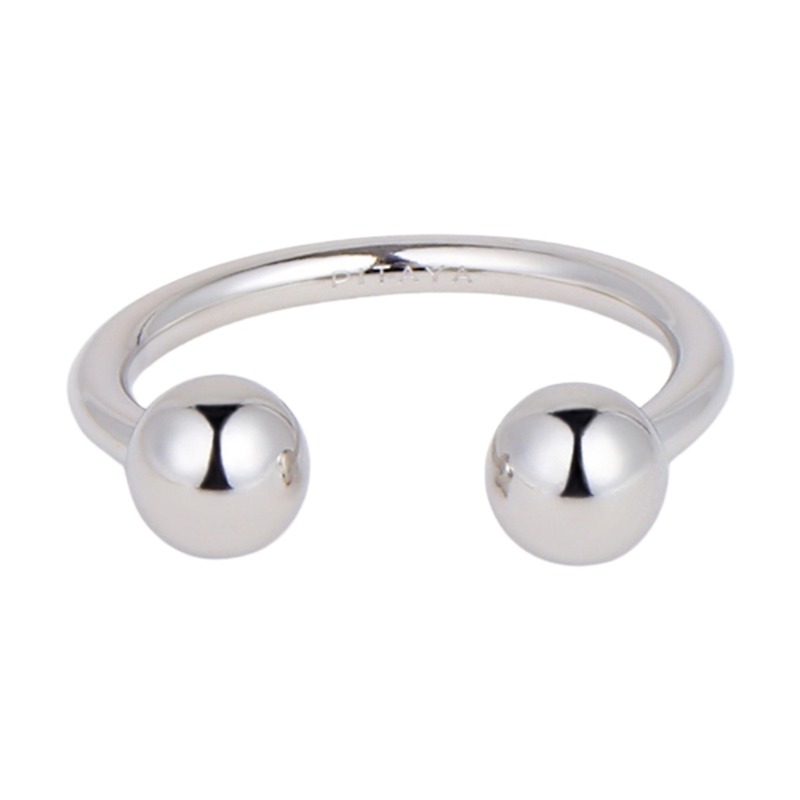 PITAYA Ring Frida Ball  Silver