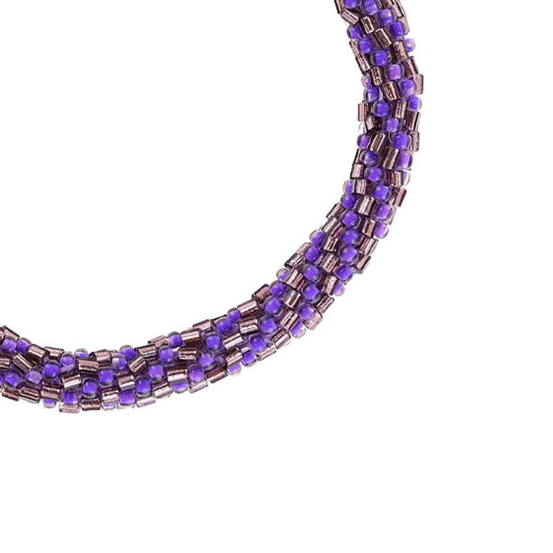 By Stær Armband Nepal Nr. 1081 Lila 3