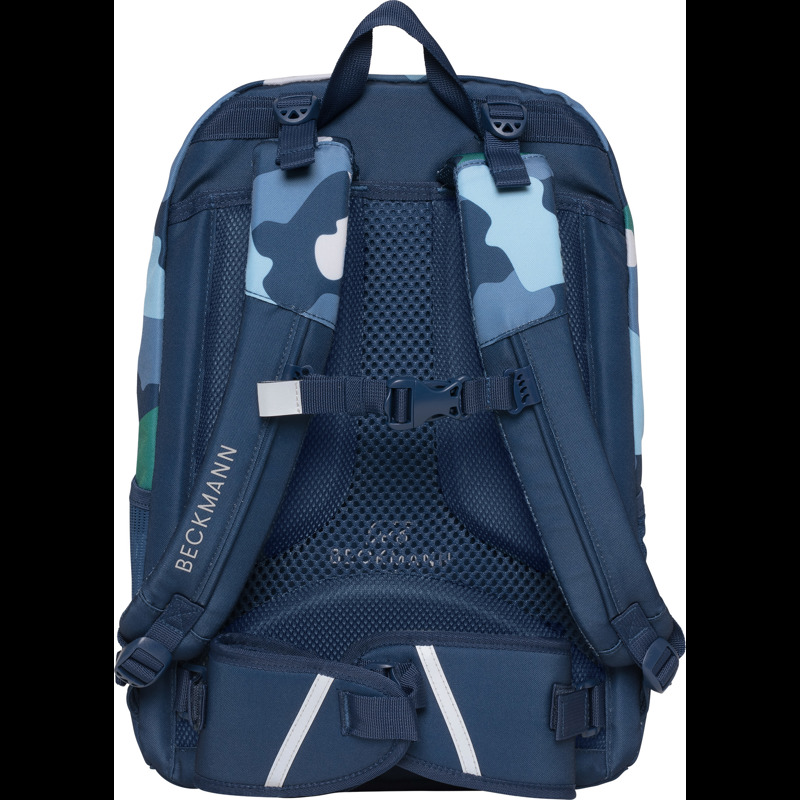 Beckmann Skoletaske Sport Jr. Camo Blå camuflage 4