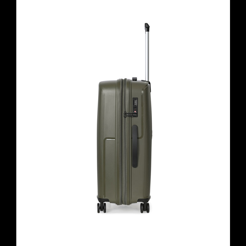 Aries Travel Kuffert Phoenox 66 Armégrön 66 Cm 3