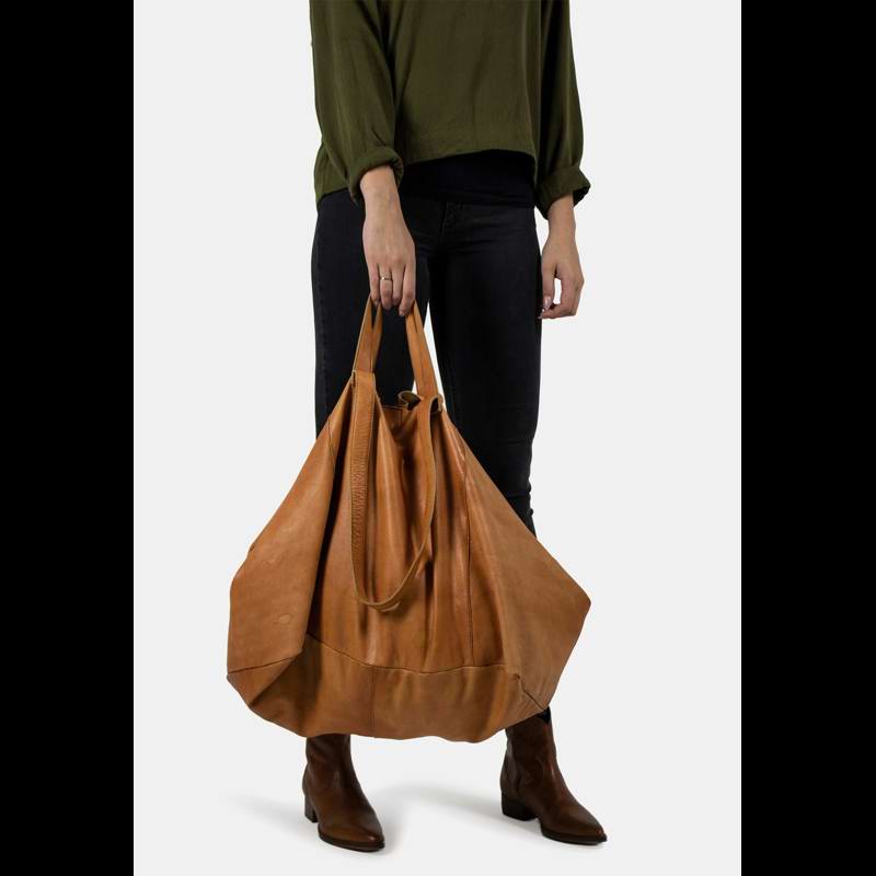 RE:DESIGNED Shopper Fie Urban Cognac/brun 5