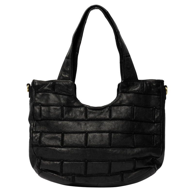 RE:DESIGNED Skuldertaske Margo Big Sort 1