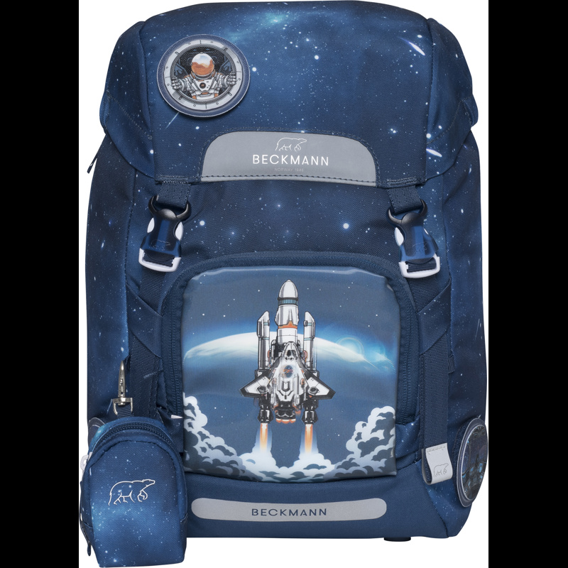 Beckmann Skoletaskesæt Classic Space M Air blue 2