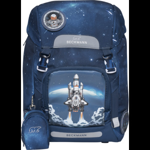 Beckmann Skoletaskesæt Classic Space M Air blue alt image