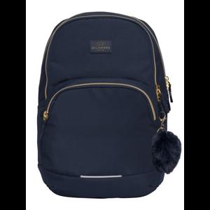 Beckmann Skoletaske Sport Jr. Blue Gold Navy/guld