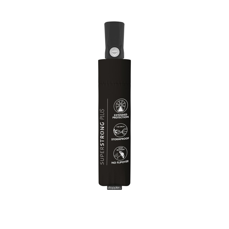 Doppler Paraply Superstrong Plus Svart 2