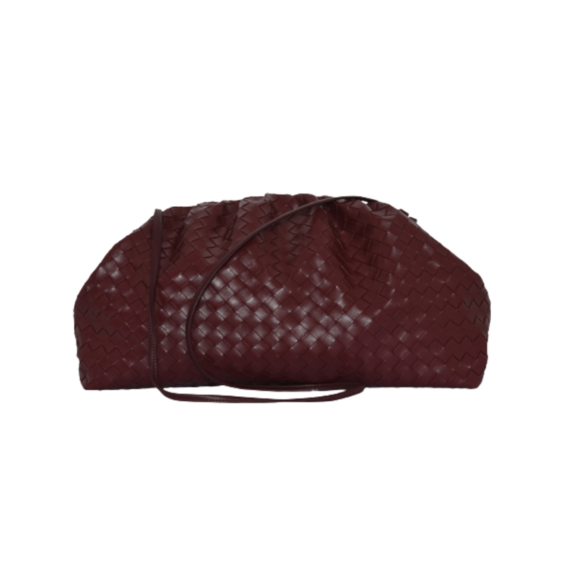 PITAYA Clutch Bianca XL  Mörk Bordeaux 13"