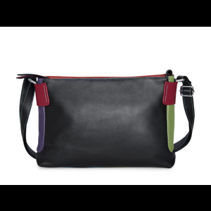 Pia Ries Crossbody Tropical Sorell Svart med rand