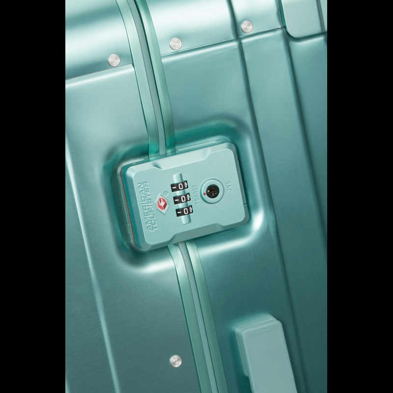 American Tourister Resväska Soundbox Alu Turkos 55 Cm 7
