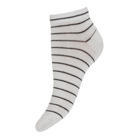 Conmé Strumpor Sneaker Stripe Ljusgrå Str. 37-39