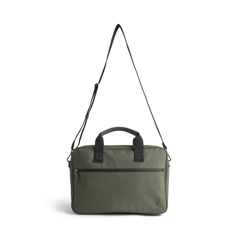 Tyler & Co Computertaske Pittsburgh Oliven 5