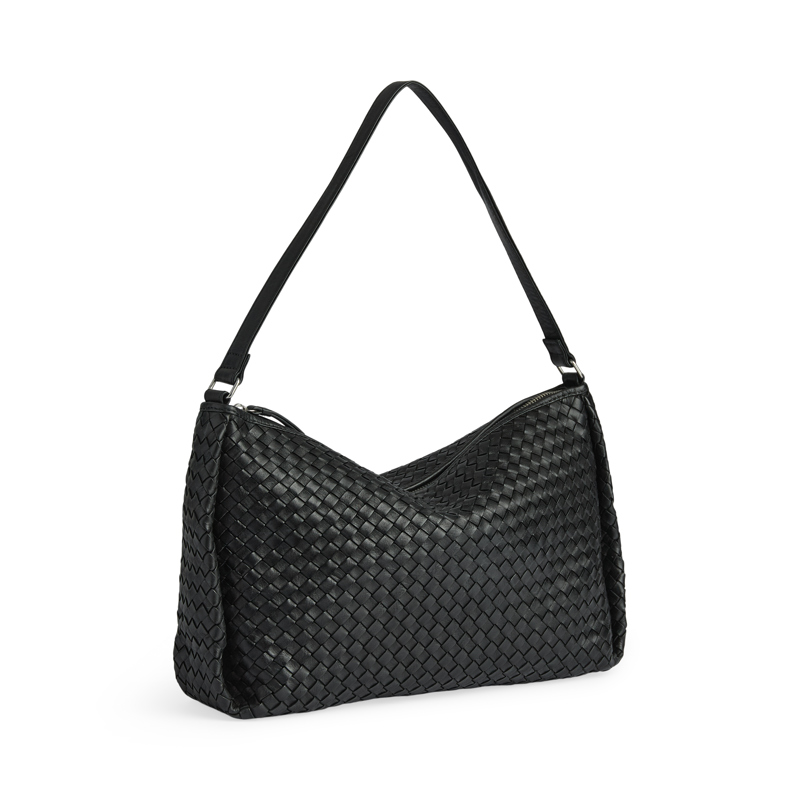 MARKBERG Skuldertaske Claudiambg Weave Sort 1