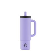 24Bottles Termosmugg Straw Cup Lila 1