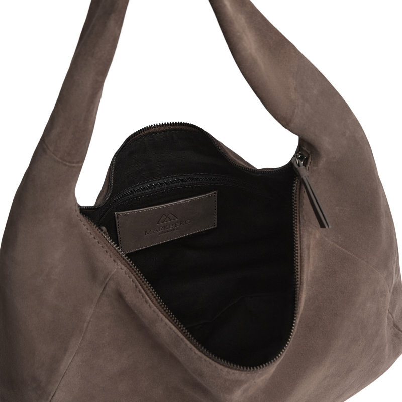 MARKBERG Axelväska SamaraMBG Suede Brun 5