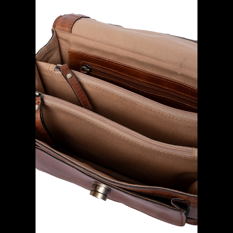 RE:DESIGNED Crossbody Alba Big Brun/brun 4