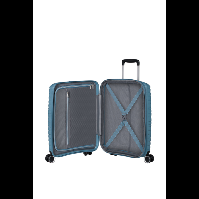 American Tourister Kuffert Flytwist Blå 55 Cm 6