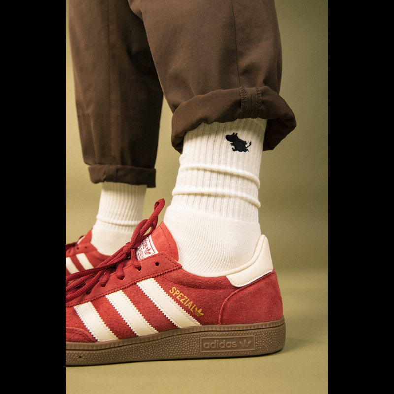Nordic Buddies Tennissokker Moomin Classics Hvid Str. 36-42 4