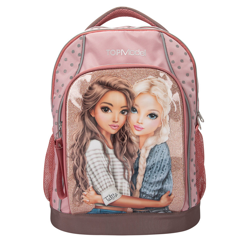 TOPModel Skoletaske Dots Sart Rosa 1