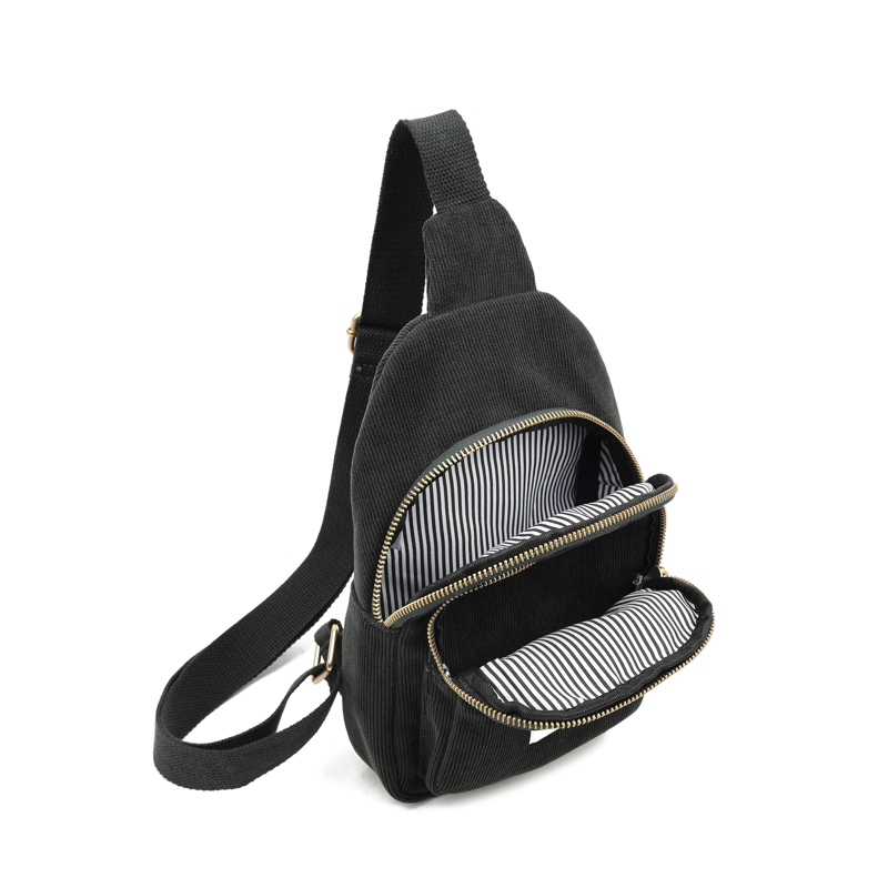 Conmé Sling bag Coco Sort/grå 4
