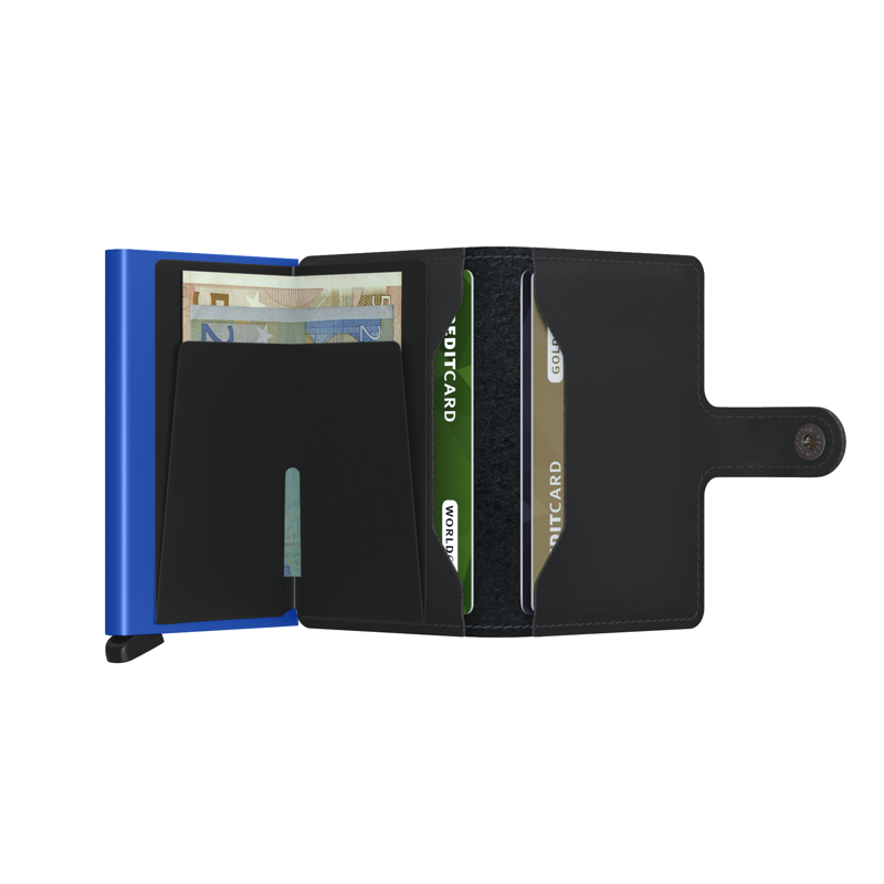 Secrid Korthållare Mini Wallet Svart/Marinblå 3