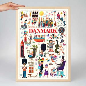 Antoni Legacy Poster A3 Danmark A3 Röd