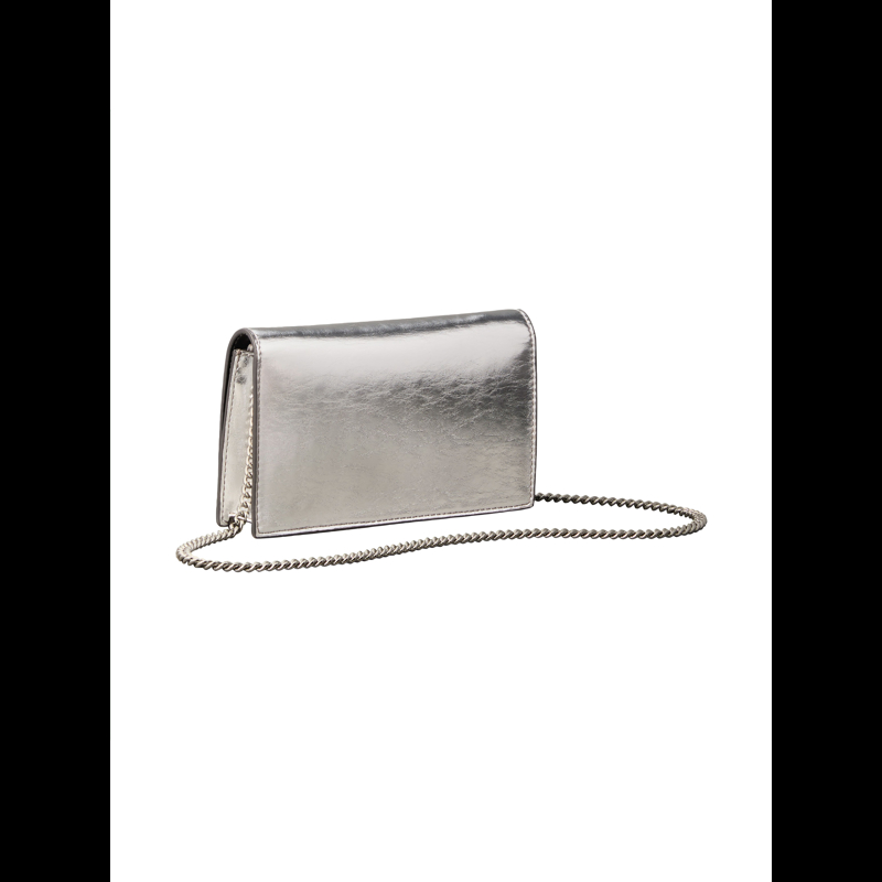 Calvin Klein Axelväska Hardware Monogram Silver 3