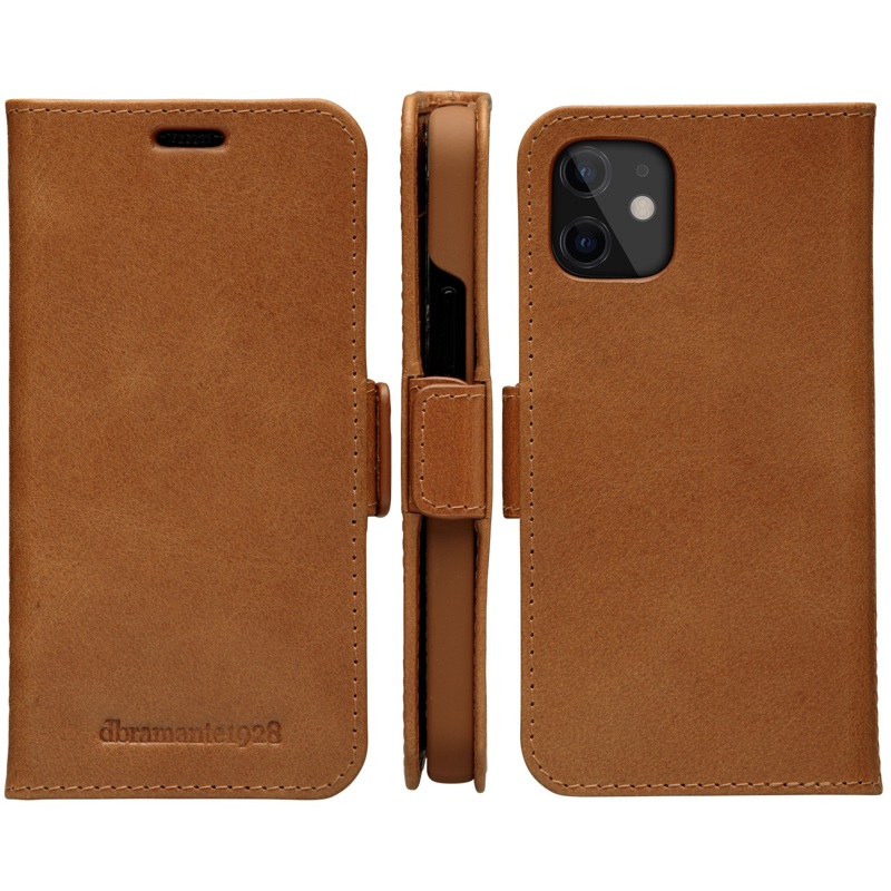 dbramante1928 Mobilcover Copenhagen Slim Brun iPhone 12 Mini 4