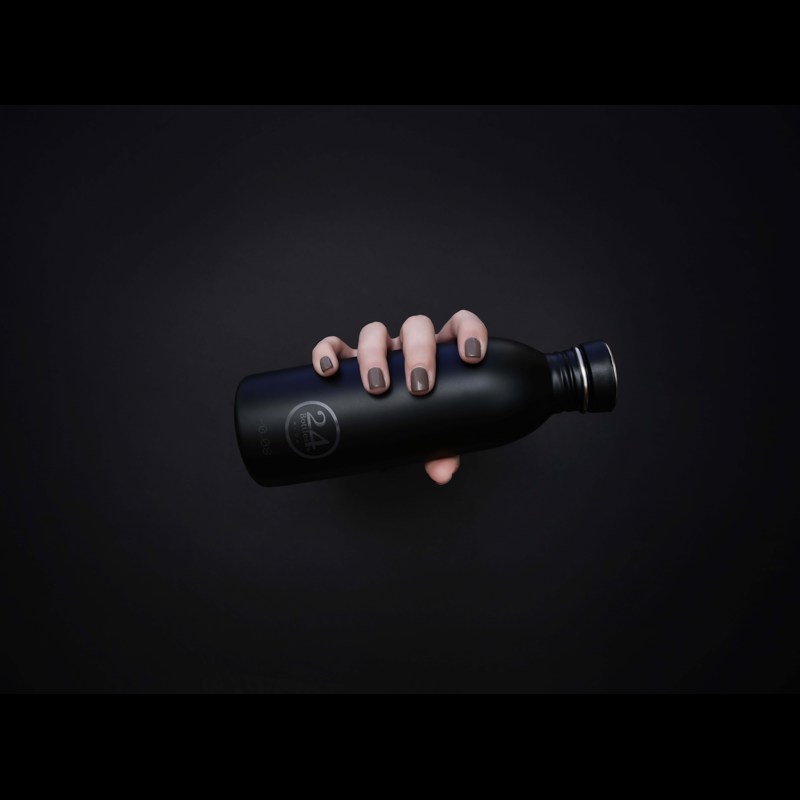 24Bottles Drikkeflaske Urban Bottle Tuxe Sort 3
