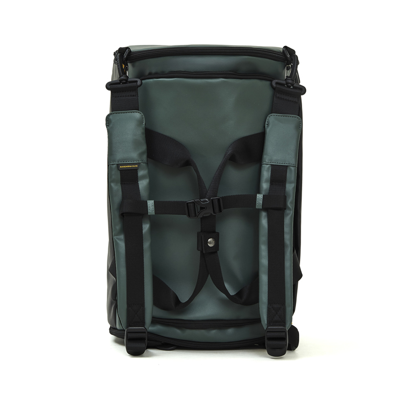 Mandarina Duck Duffelväska Eco Coated Mörkgrön 4