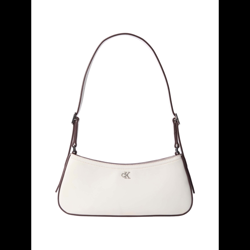 Calvin Klein Axelväska Hardware Monogram Vit 1