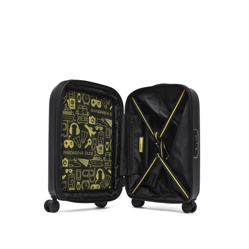 Mandarina Duck Kuffert Logoduck Sort 55 Cm 4