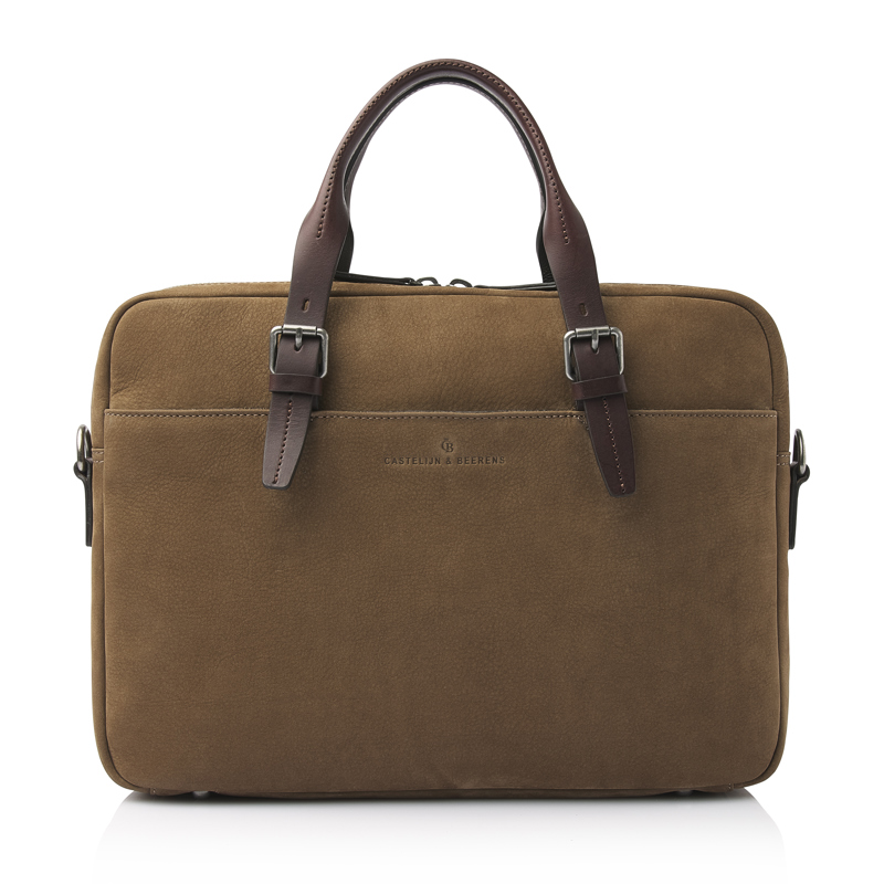 Castelijn & Beerens Computertaske Taupe 15" 1