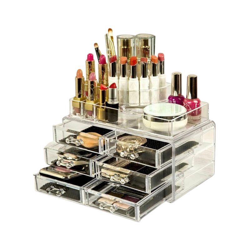 UNIQ Organizer makeup m/6 skuffer Transparent 2