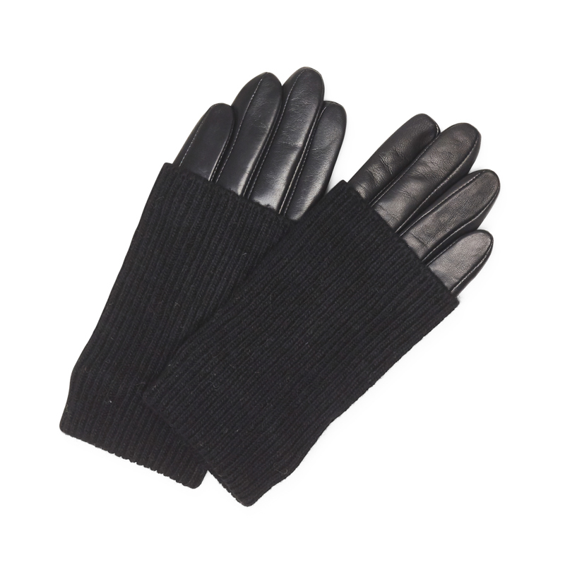 MARKBERG Damehandsker Helly Sort Str 7 2