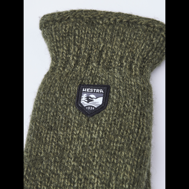 Hestra Vantar Basic Wool Grön Str. 7 2