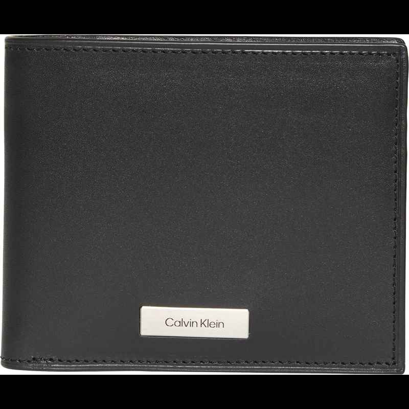 Calvin Klein Herrepung Plaque Bifold Sort 1