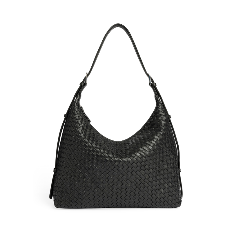 MARKBERG Skuldertaske TribecaMBG  Weave Sort 14" 1