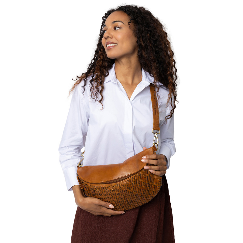 RE:DESIGNED Bæltetaske Mika Bumbag Brun 2
