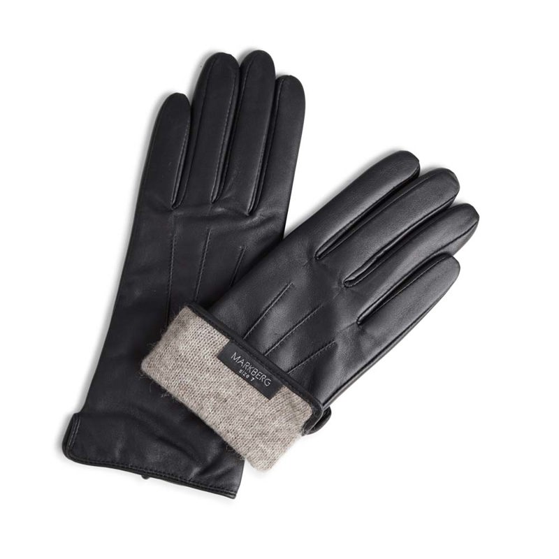 MARKBERG Damehandsker Abigail Sort Str. 8 3