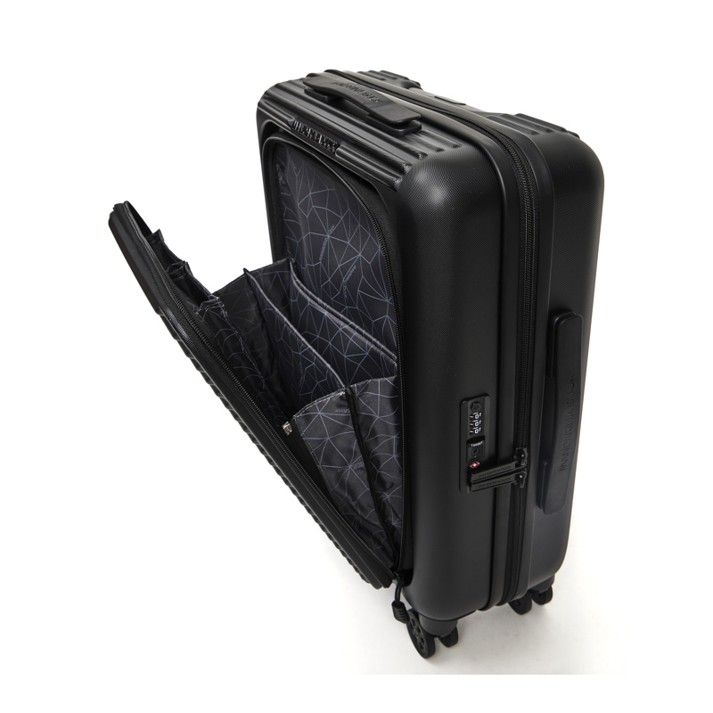 Mandarina Duck Resväska Tank Case Pocket Svart 55 Cm 6