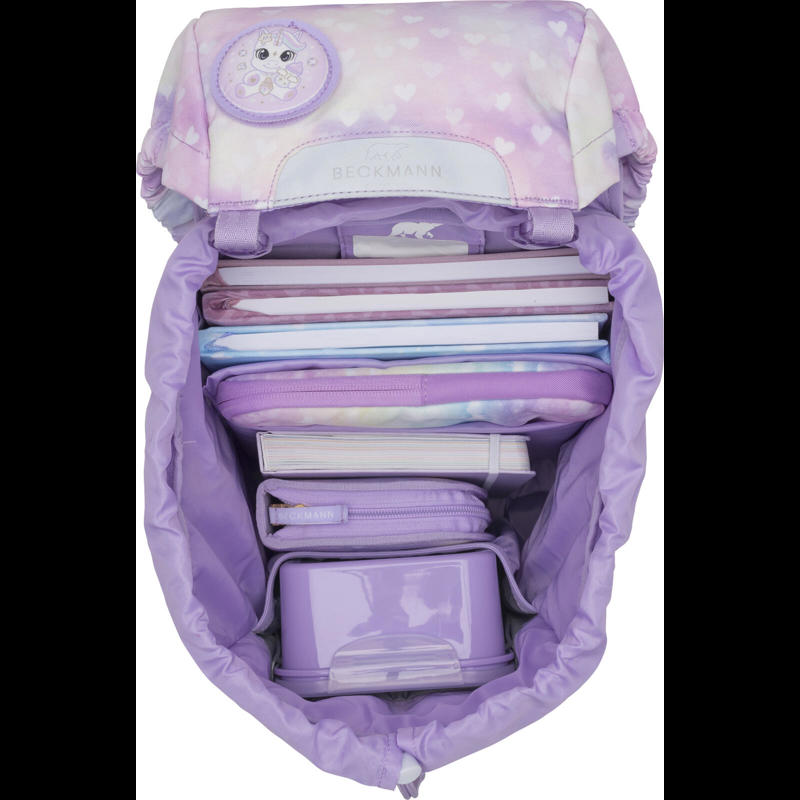 Beckmann Skolväskeset Classic Unicorn Rosa 4