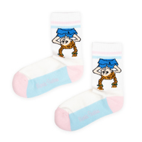 Nordic Buddies Strumpor Pippi  Vit Str. 36-42 1