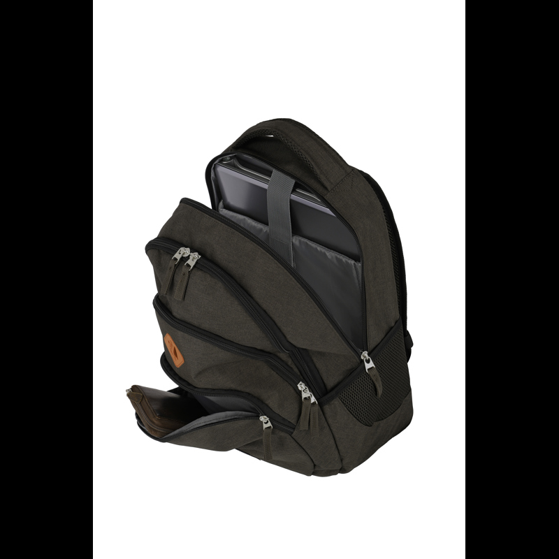 travelite Ryggsäck BASICS Brun 15" 4