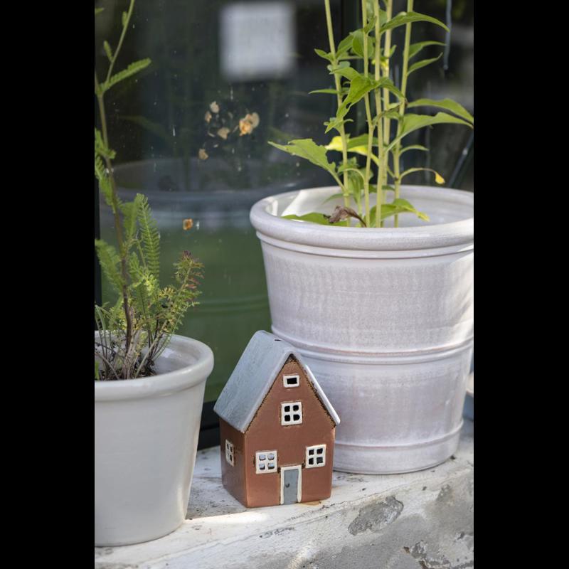 Ib Laursen Ljusstake Hus Nyhavn Brun/beige 2