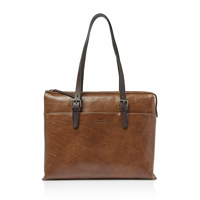 Castelijn & Beerens Skuldertaske RFID Taupe 15" 1